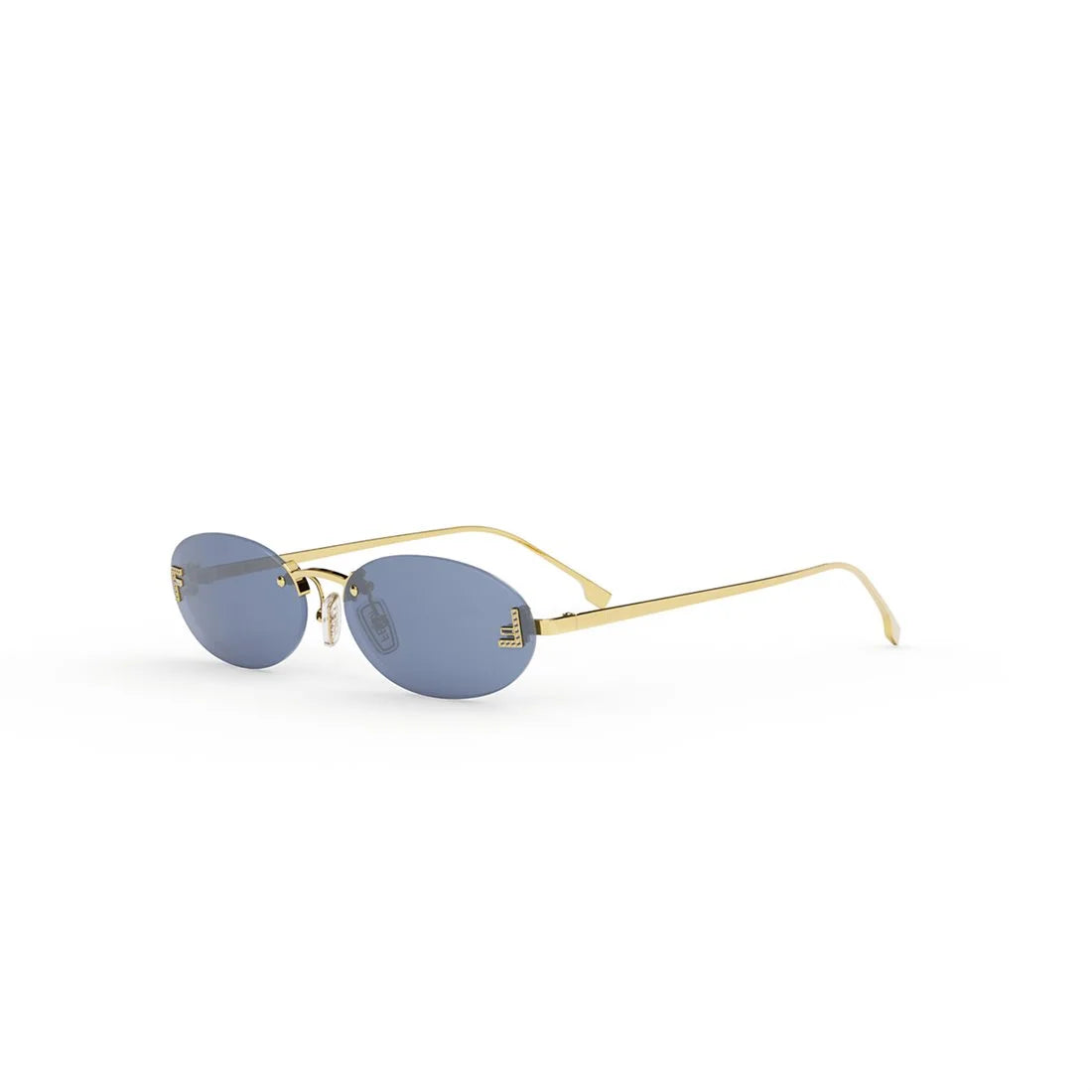 FENDI Mini Crystal Frame Sunglasses for Women