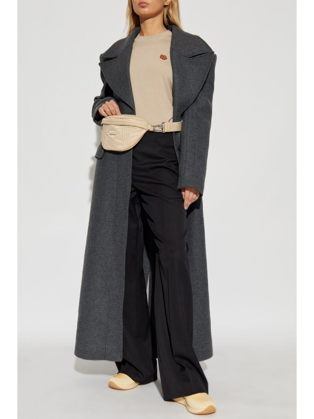 KENZO Regular Fit T-Shirt with Logo Patch - Size S