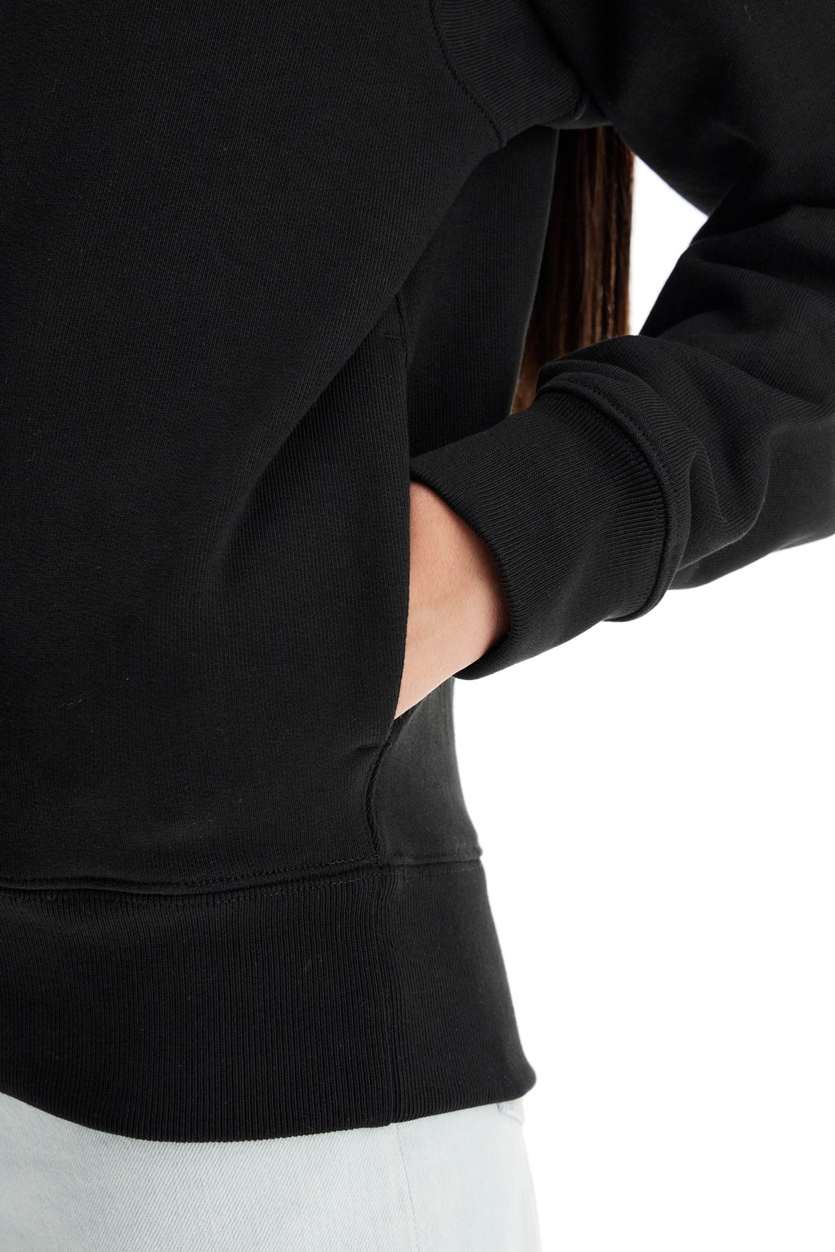 KENZO Cotton Hoodie with Boke Flower Front Patch