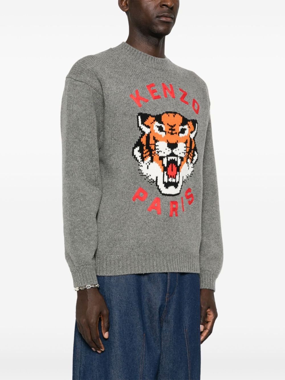 KENZO Lucky Tiger Knit Jumper for Men