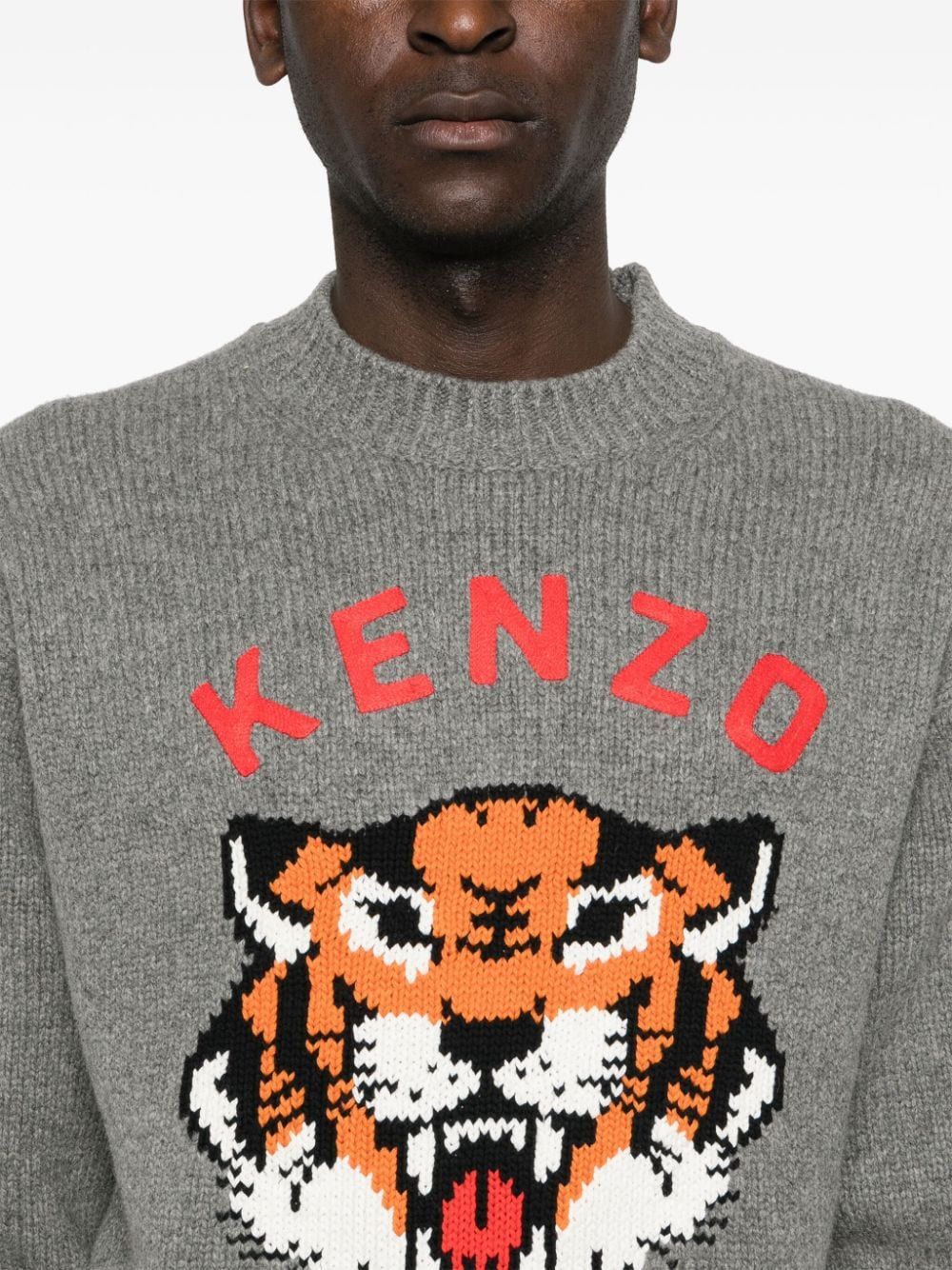 KENZO Lucky Tiger Knit Jumper for Men