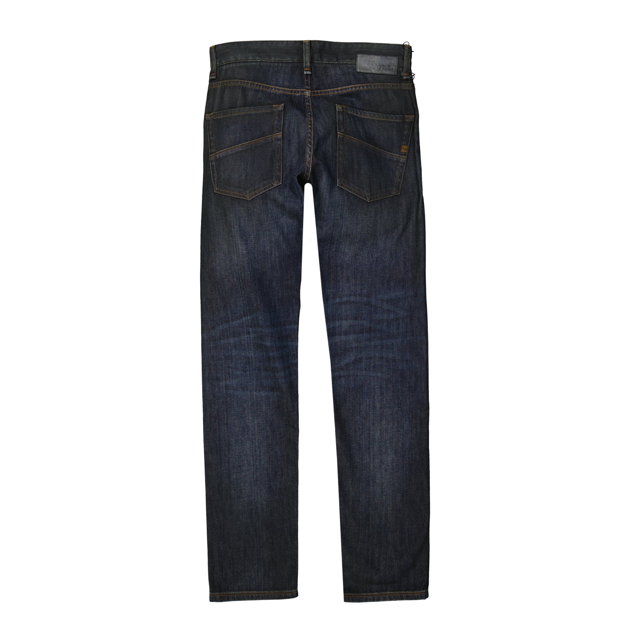FENDI Classic Cotton Denim Jeans for Men
