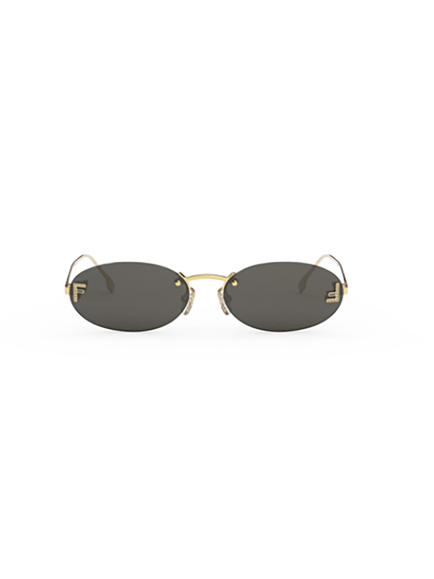 FENDI Chic Metal Sunglasses with 135mm Temples