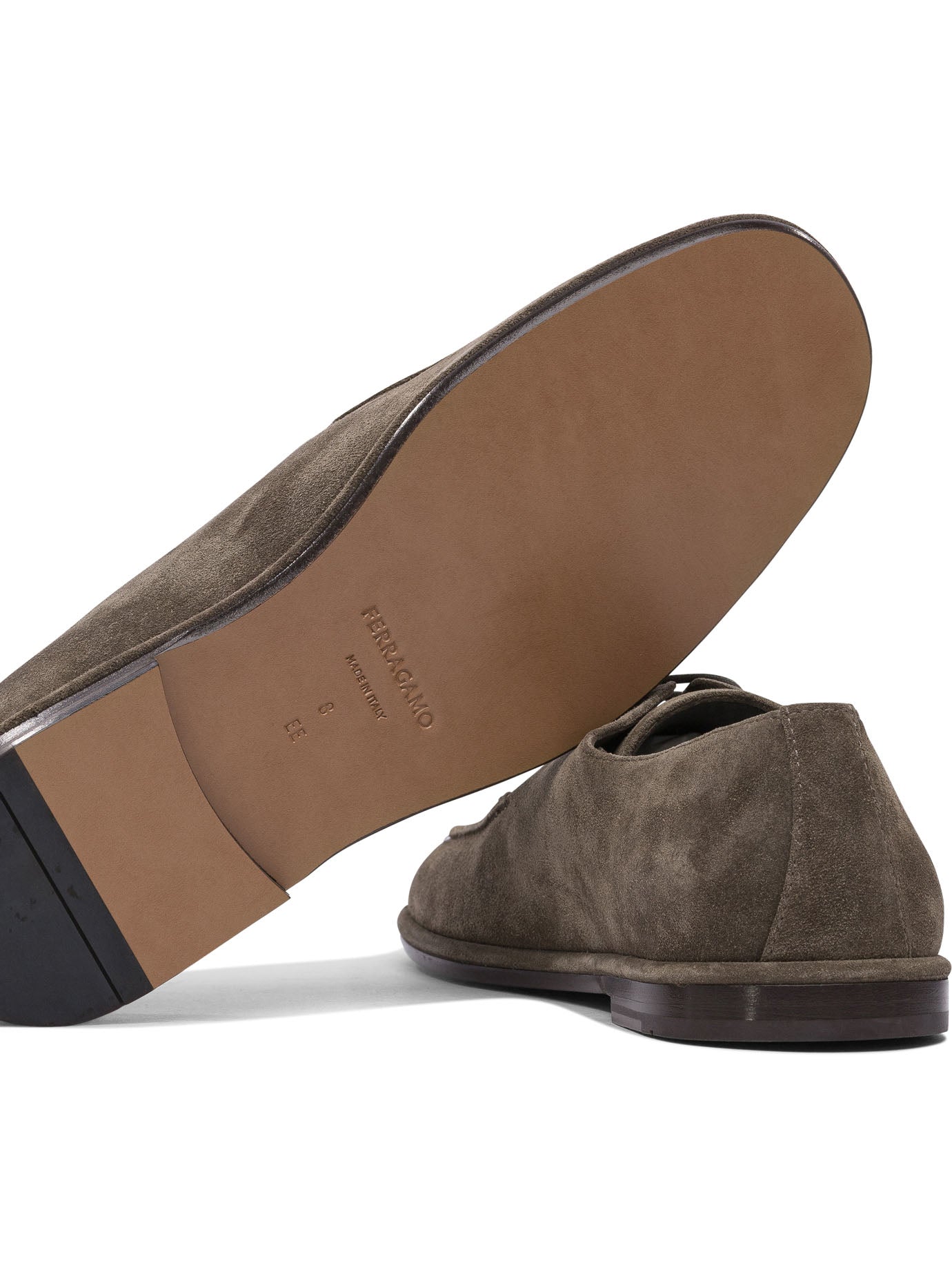 Ferragamo Elegant Lace-Up Shoes for Men