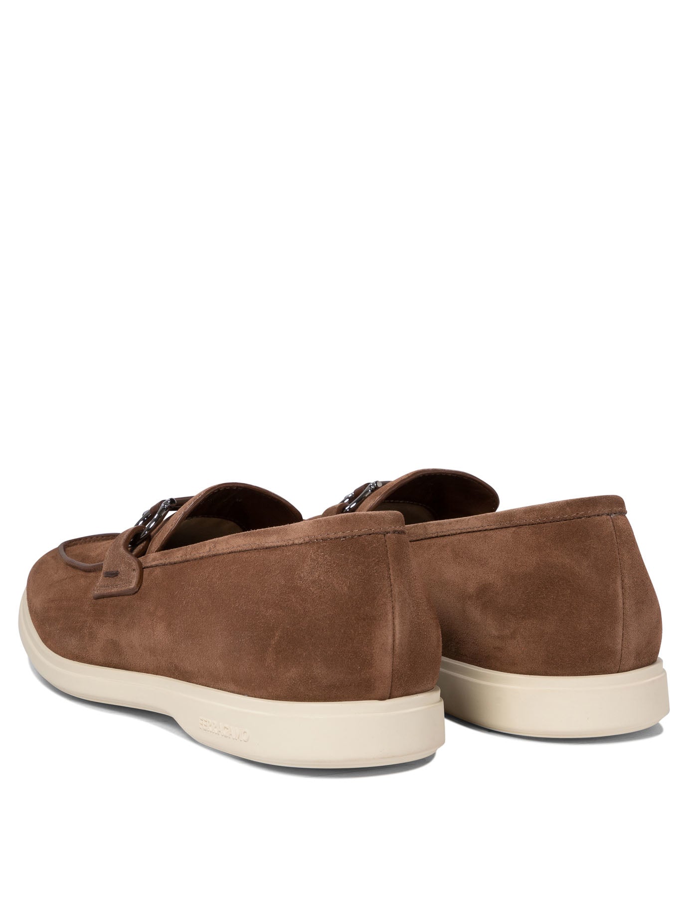 Ferragamo Men's Premium Leather Loafers & Slippers