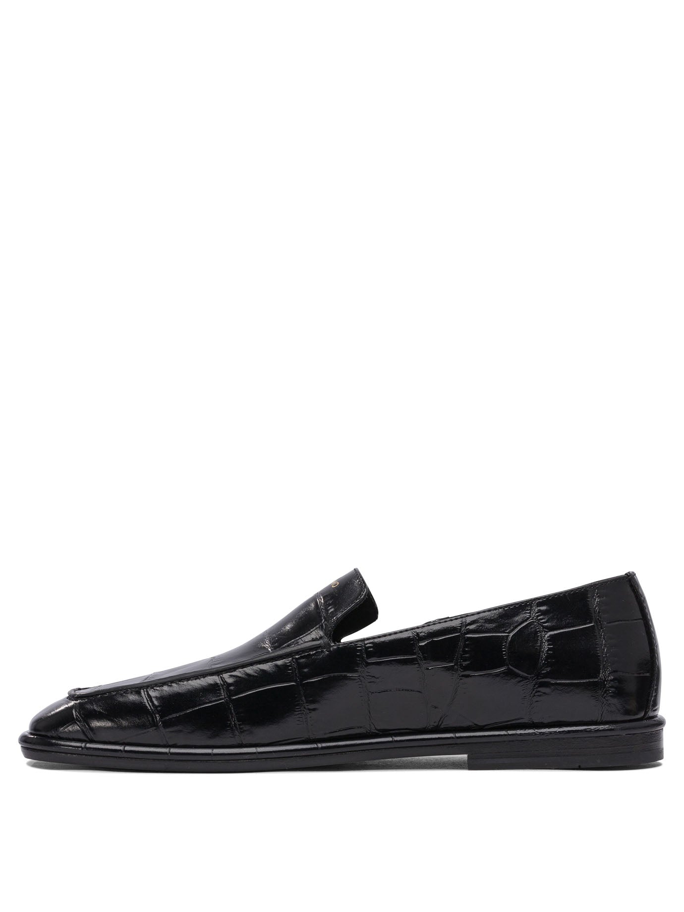 Ferragamo Elegant Leather Loafers for Men