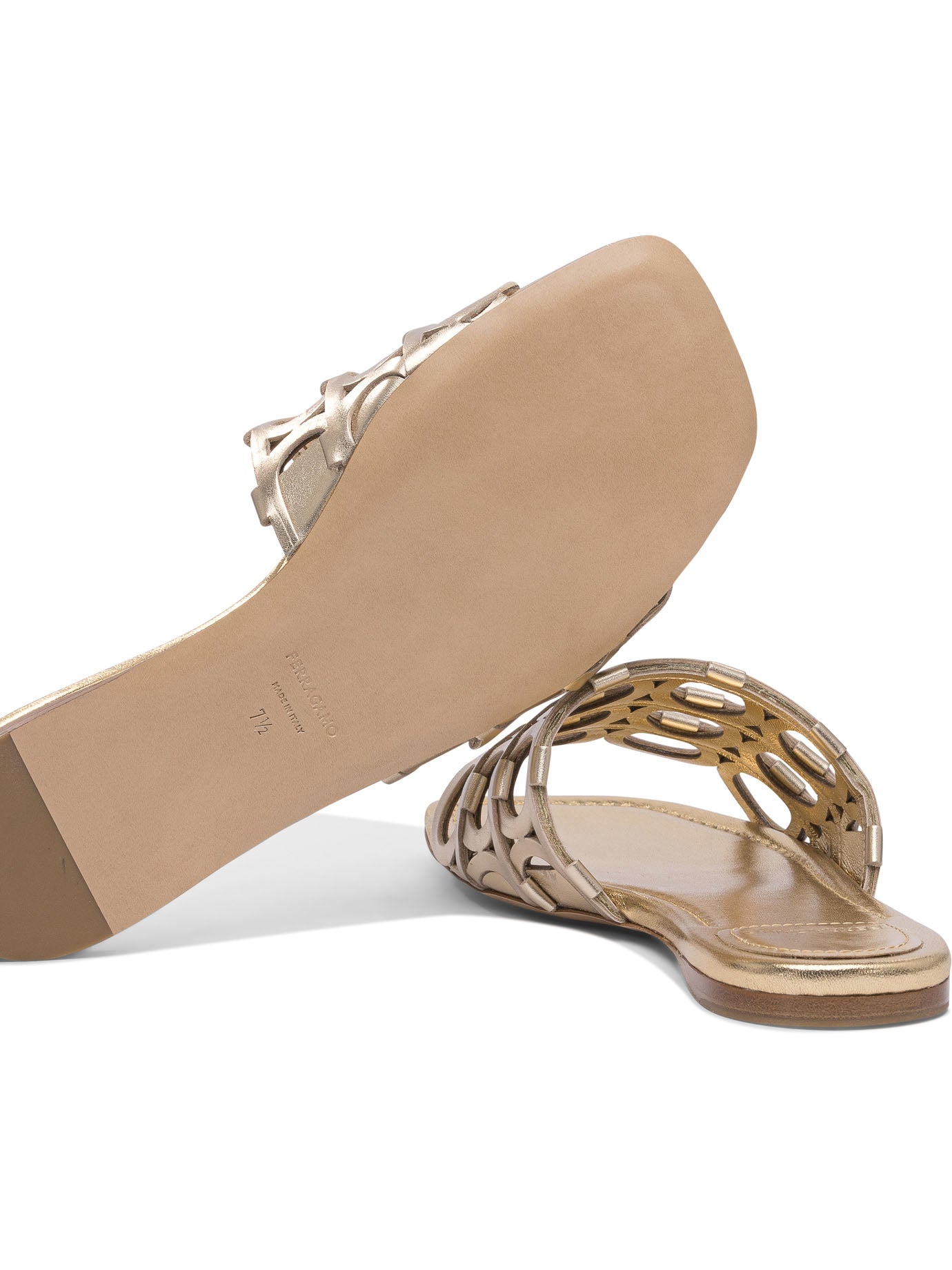 Ferragamo Elegant Leather Sandals for Women