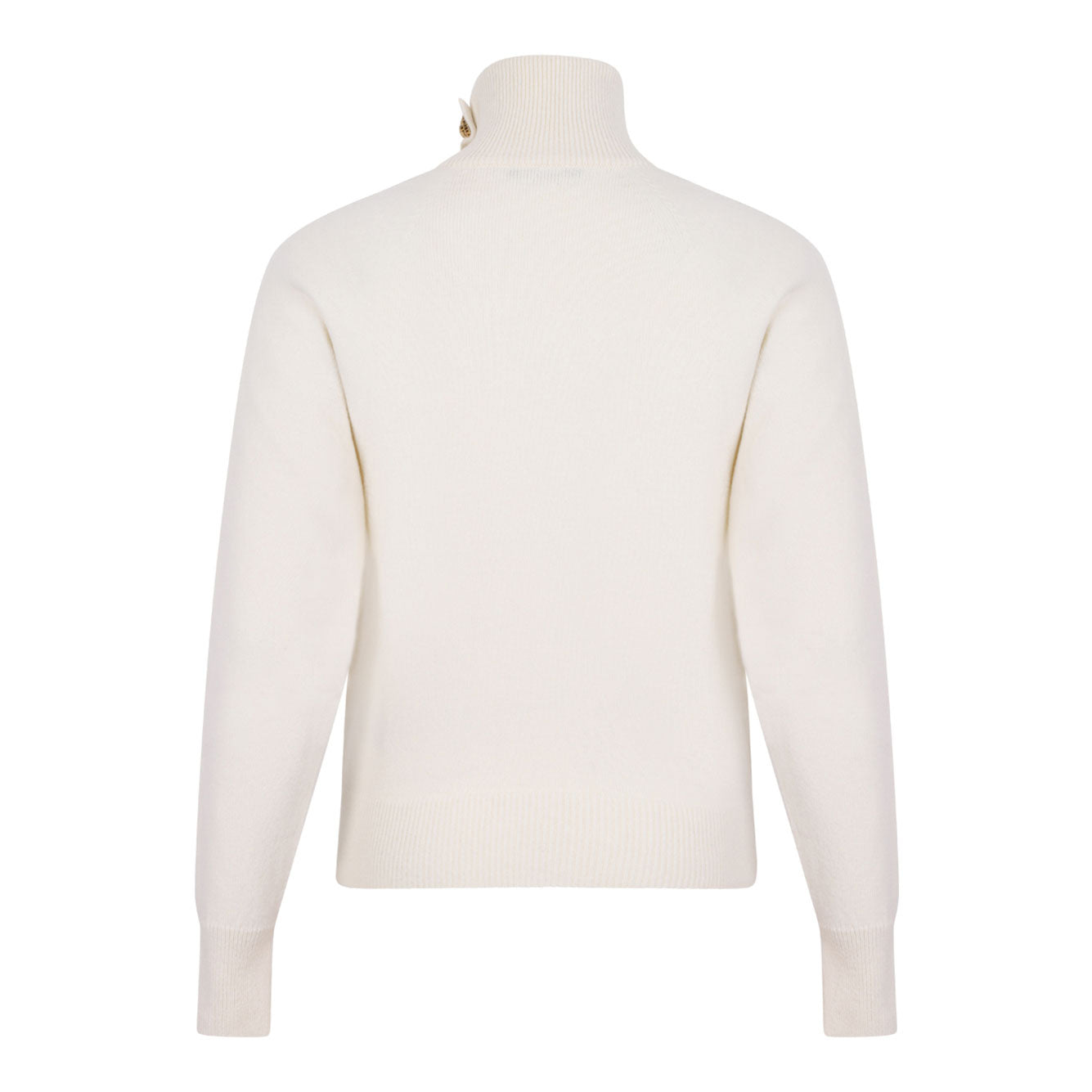 BALMAIN Natural Cashmere Wool Sweater for Women - FW25