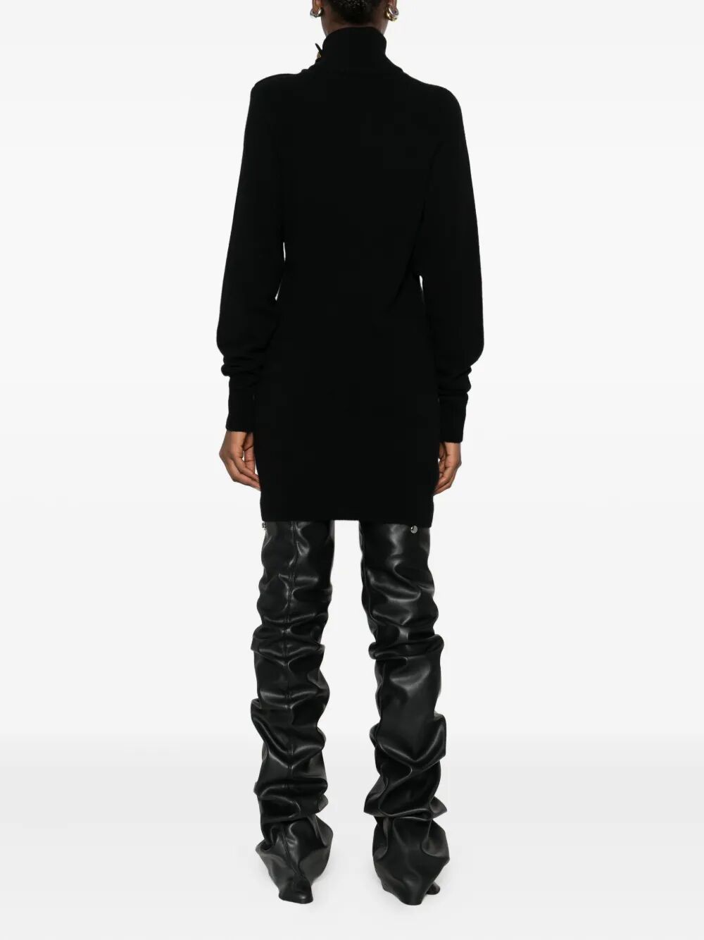 BALMAIN Cashmere Blend Mini Jumper Dress