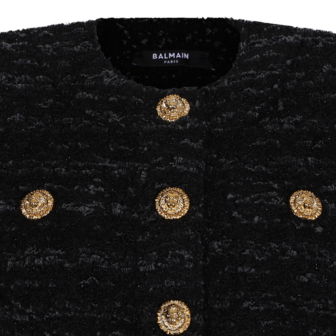 BALMAIN Viscose Blend Jacket for Women - FW25 Collection