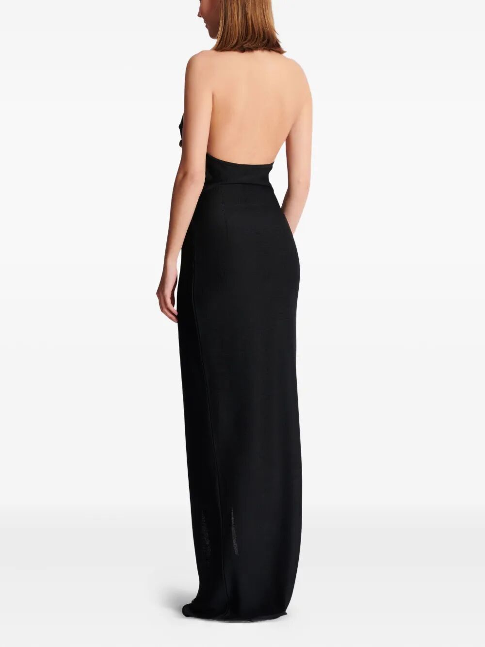 BALMAIN Halterneck Maxi Dress