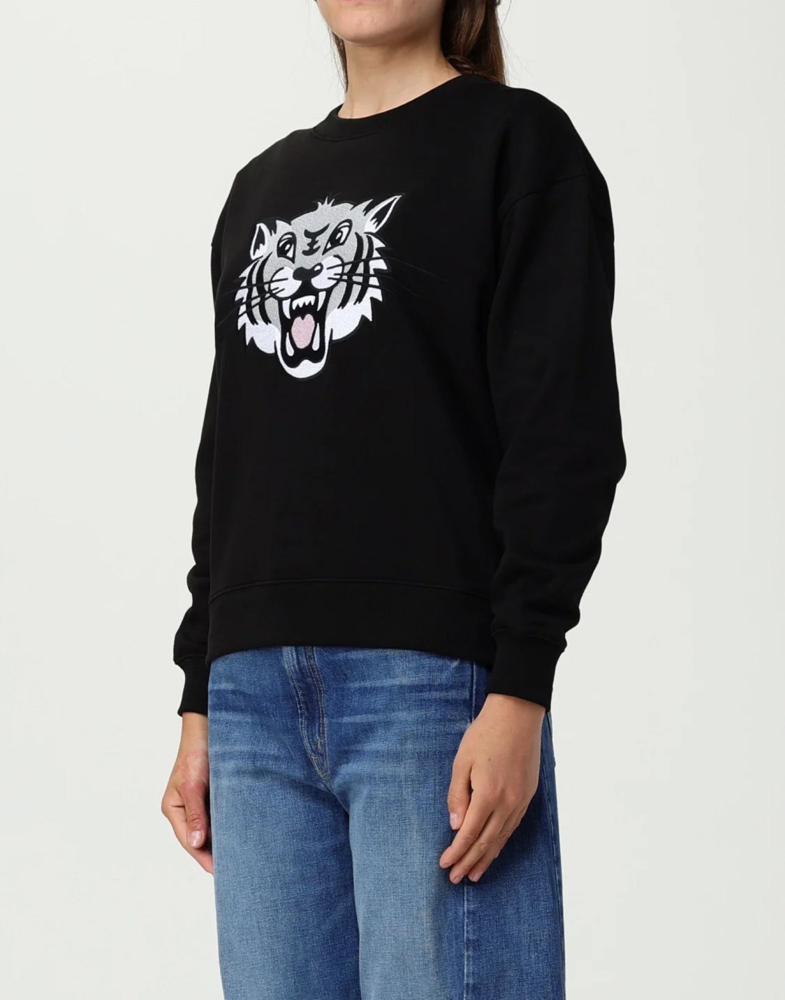 KENZO Happy Tiger Logo Sweatshirt - Women's