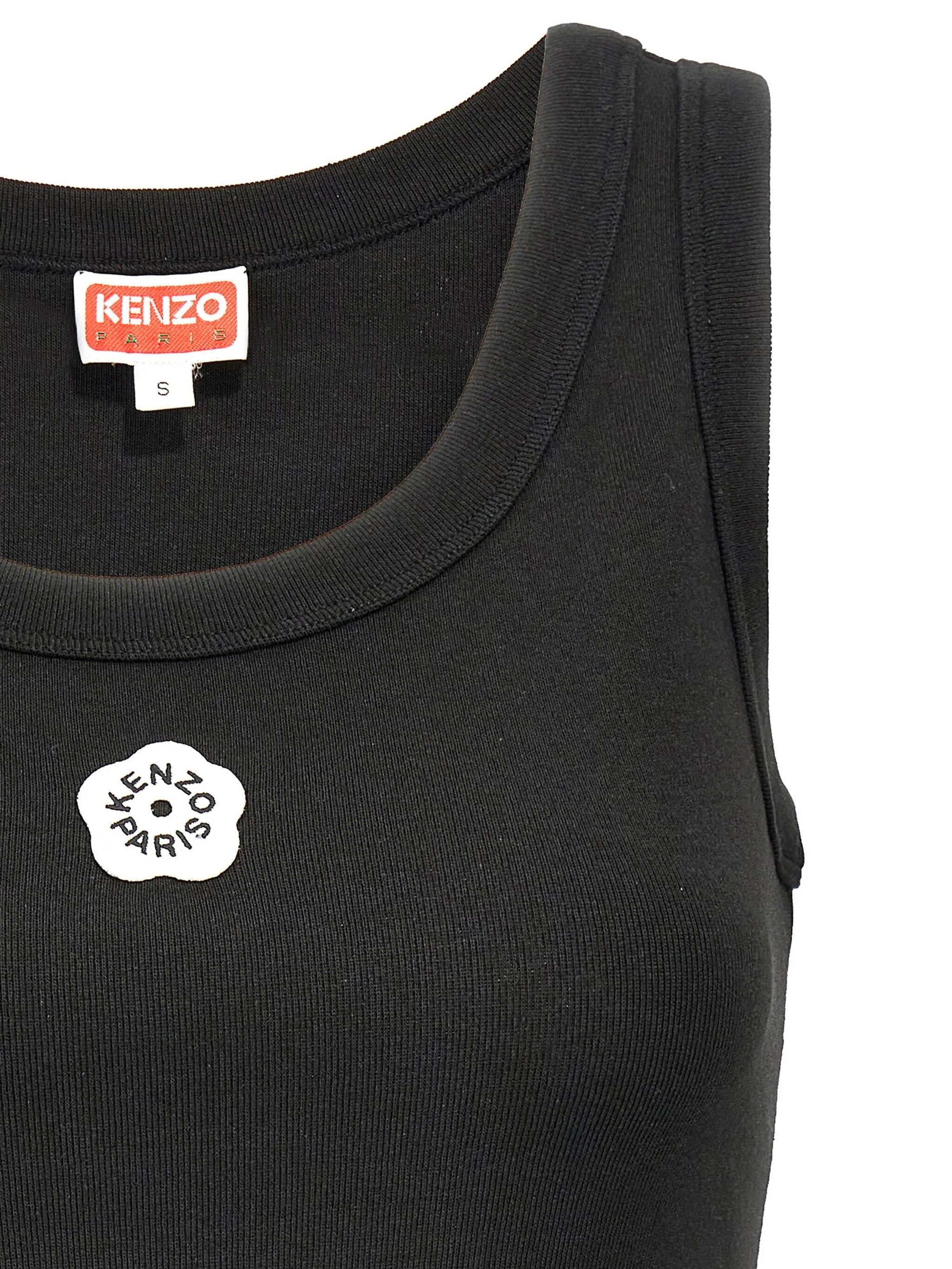 KENZO BOKE FLOWER 2.0 RIB TANK TOP - Size S