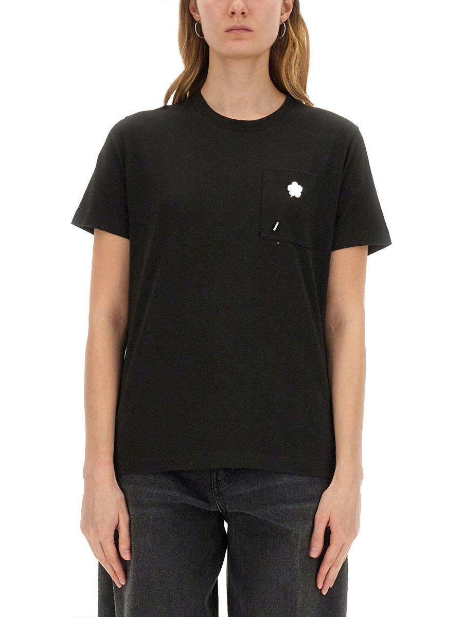 KENZO Mini Floral Pin T-Shirt - Size S