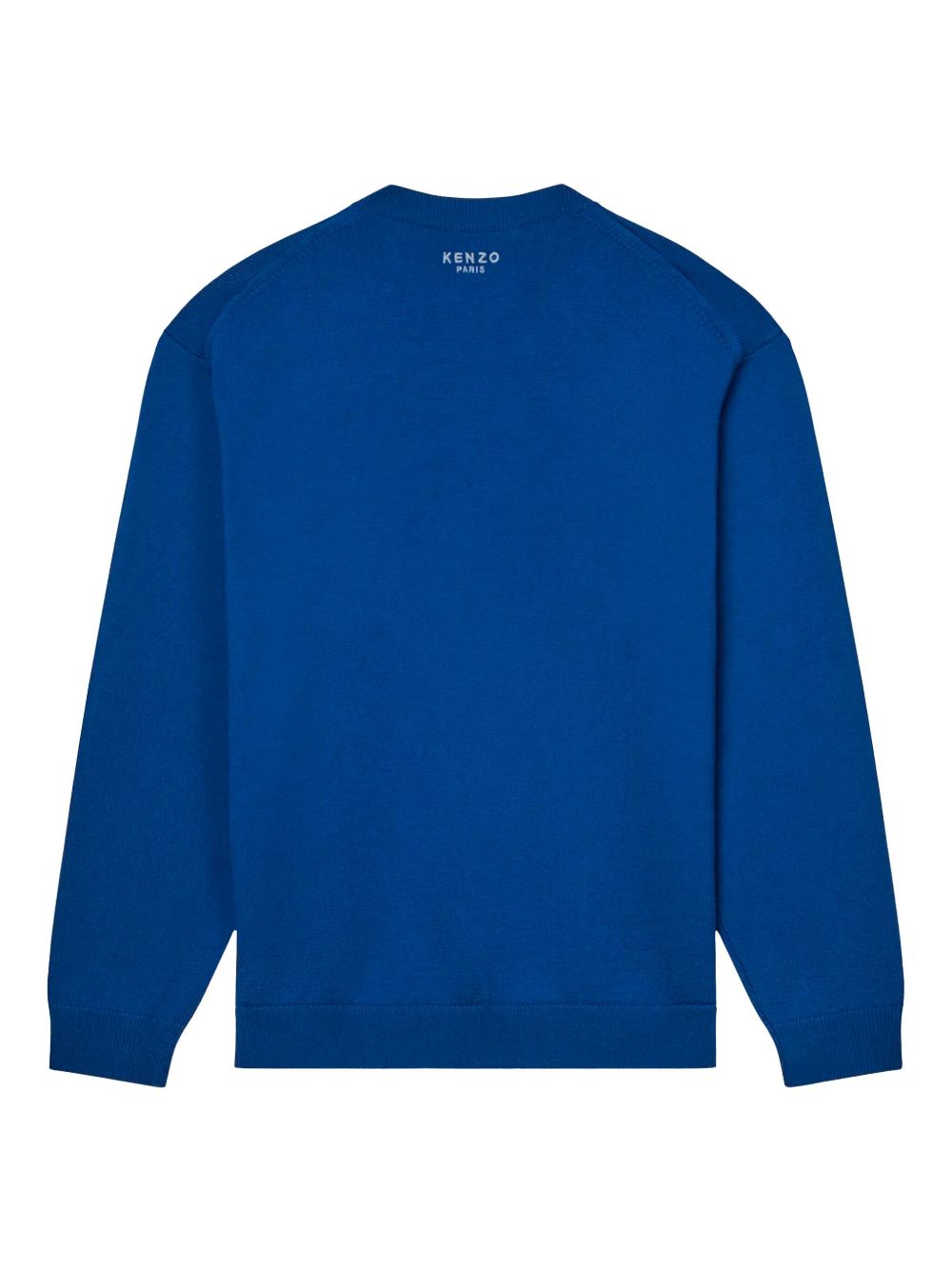 KENZO Crew Neck Long Sleeve Straight Hem Sweater for Men