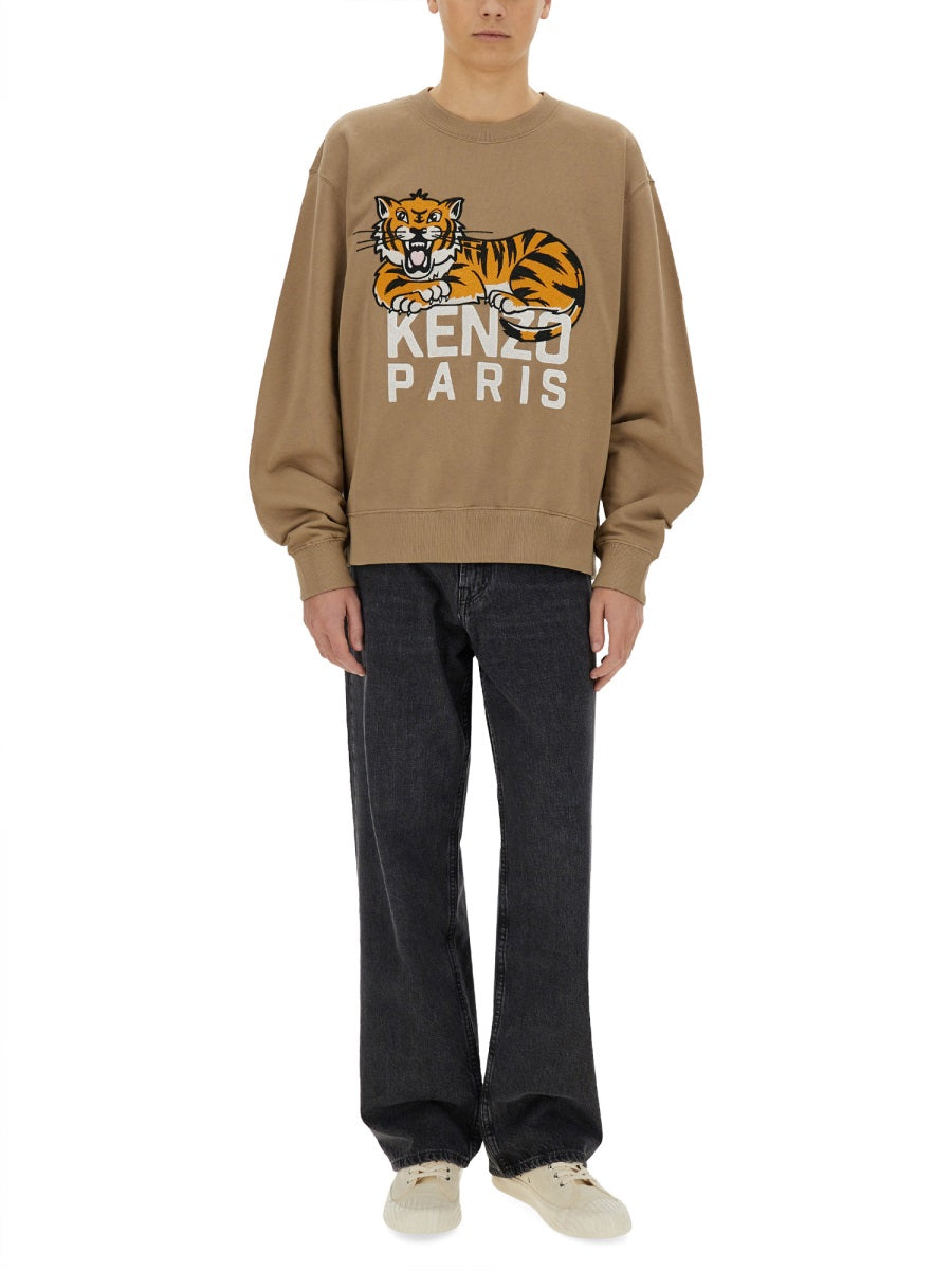 KENZO Happy Tiger Sweatshirt - Size L