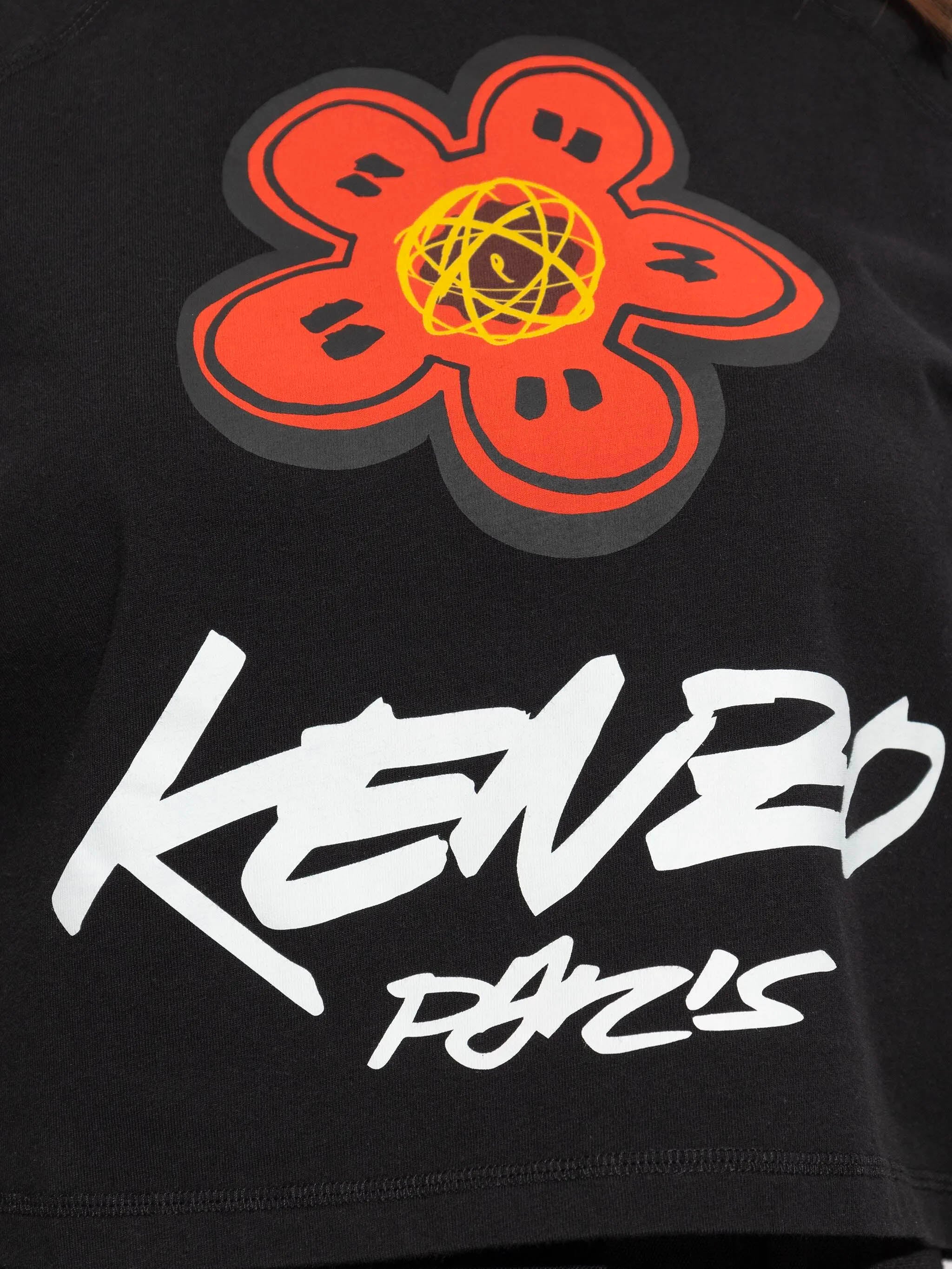 KENZO Futura Mini Cropped T-Shirt