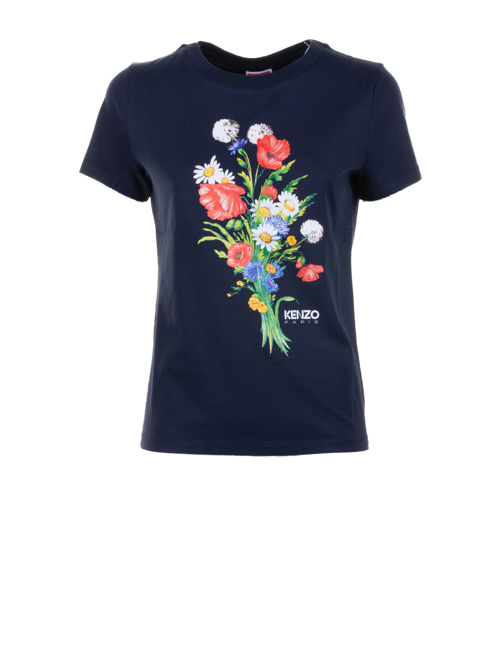 KENZO Big Floral Print T-Shirt for Women - FW25 Collection