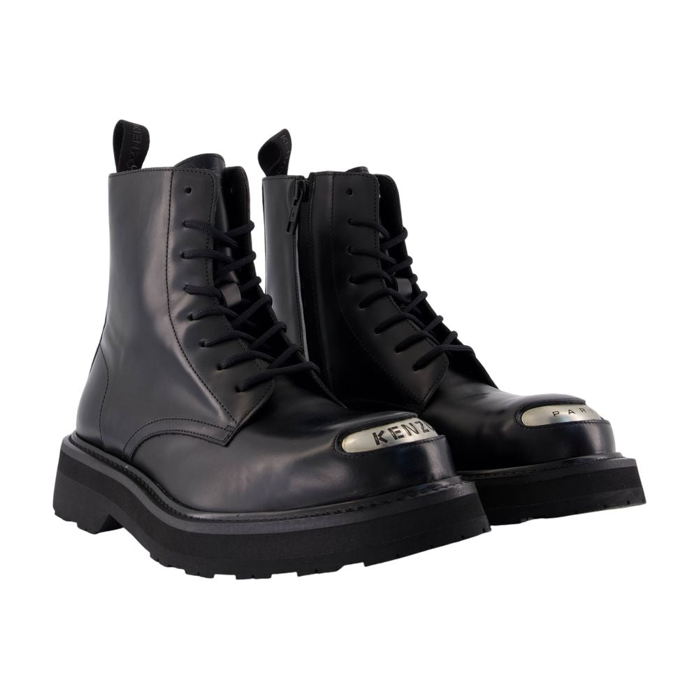 KENZO Smile Lace-Up Boots for Men