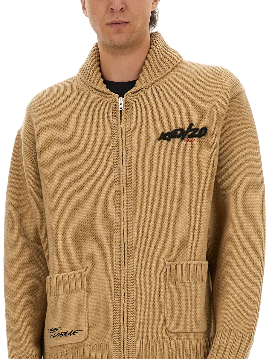 KENZO Luxurious Wool Sweatshirt for Men - FW25 Collection