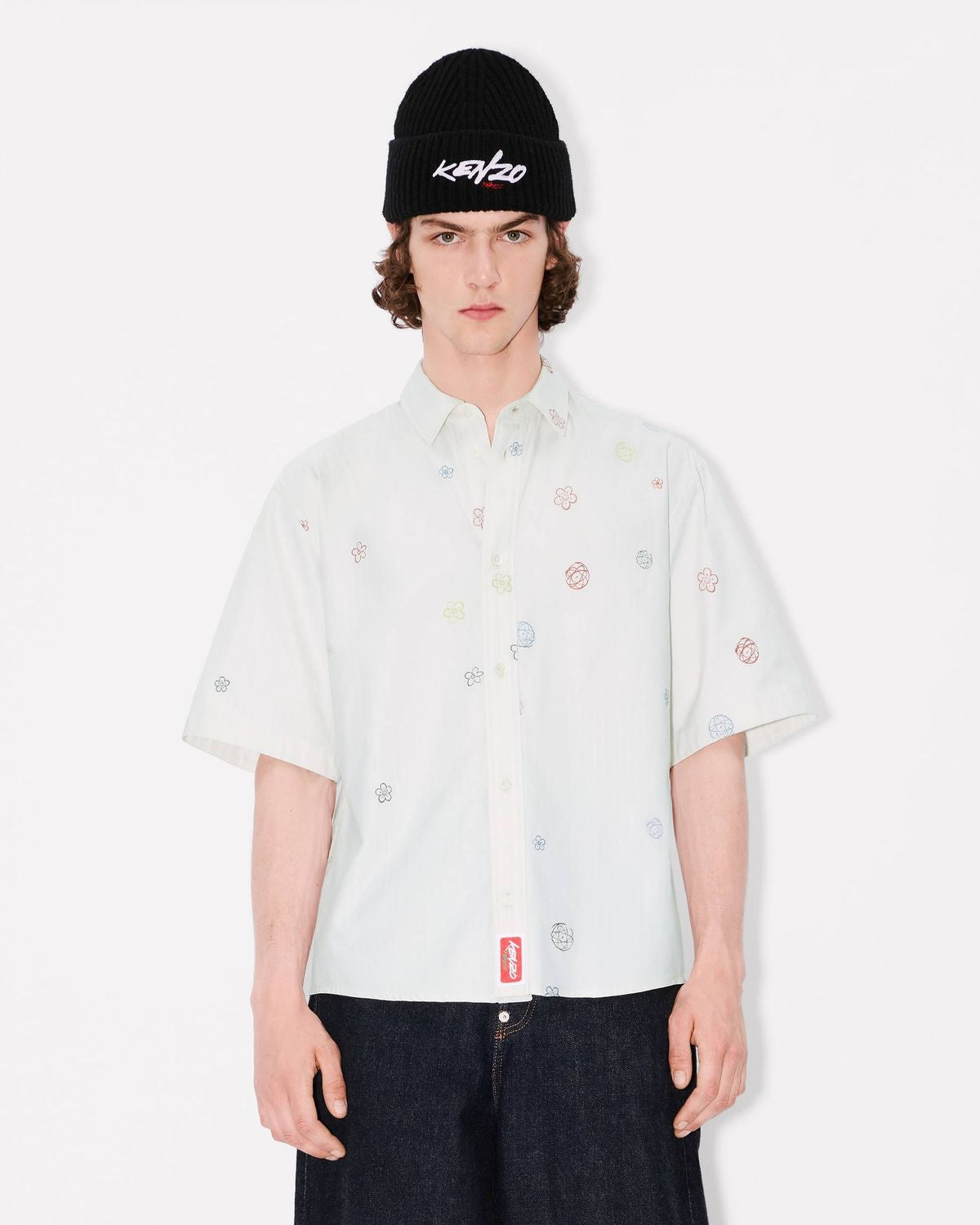 KENZO Futura Floral Short Sleeve Shirt