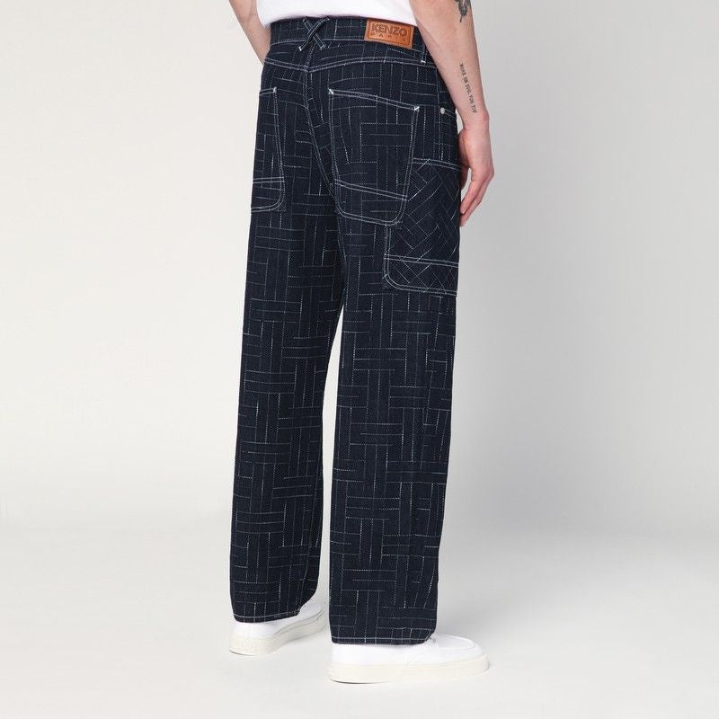 KENZO Waves Cargo Jeans