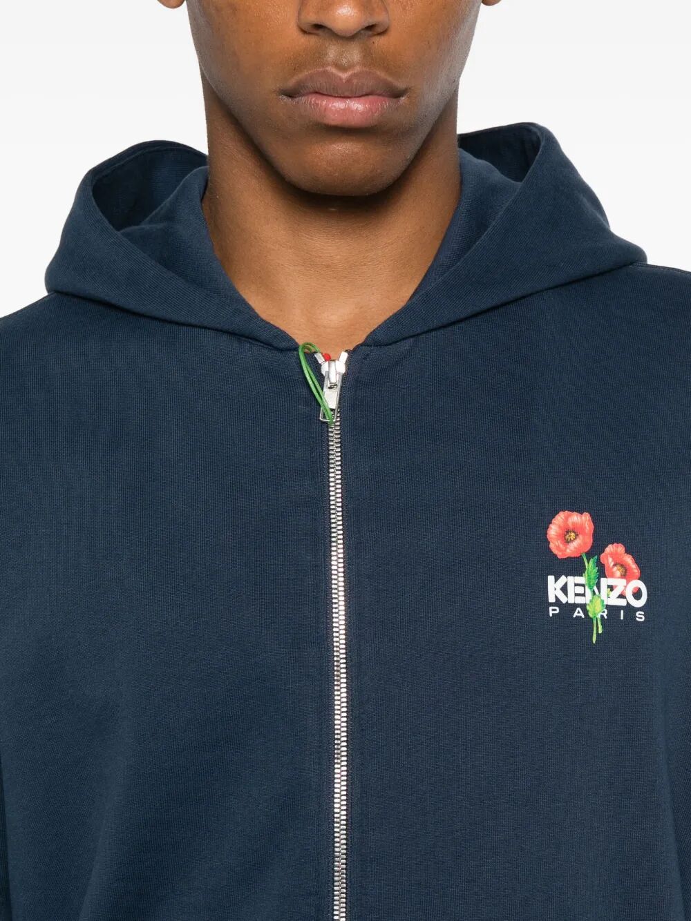 KENZO Zip-Up Sweatshirt with Logo
