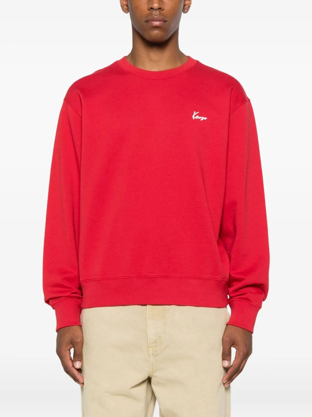 KENZO Archive Bouquet Print Crew-Neck Sweatshirt - FW25