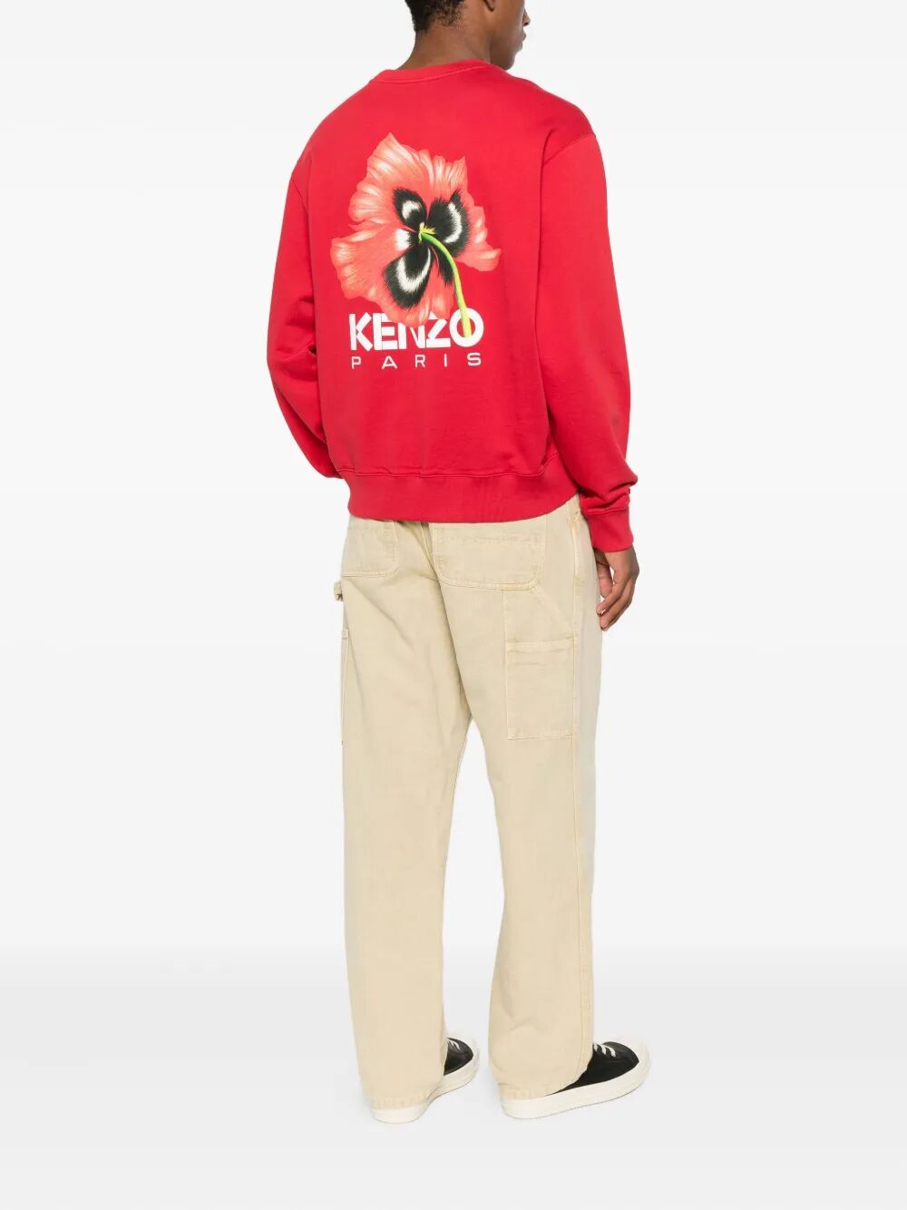 KENZO Archive Bouquet Print Crew-Neck Sweatshirt - FW25