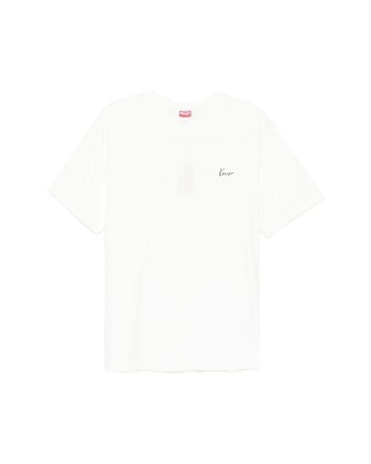 KENZO Organic Cotton Archive Bouquet Print T-Shirt - Men’s FW25 Collection