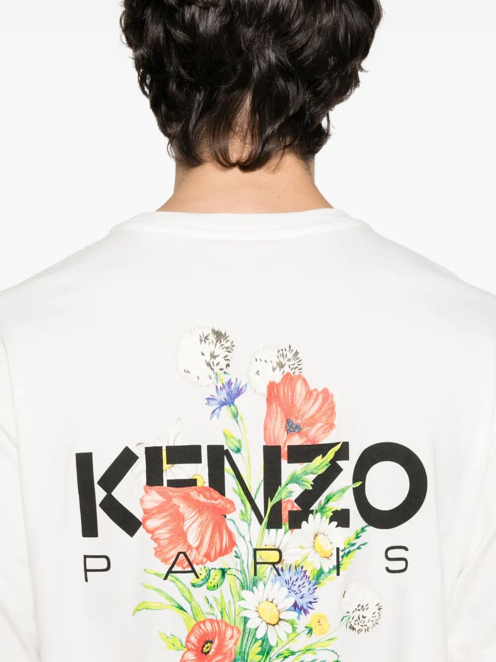 KENZO Organic Cotton Archive Bouquet Print T-Shirt - Men’s FW25 Collection