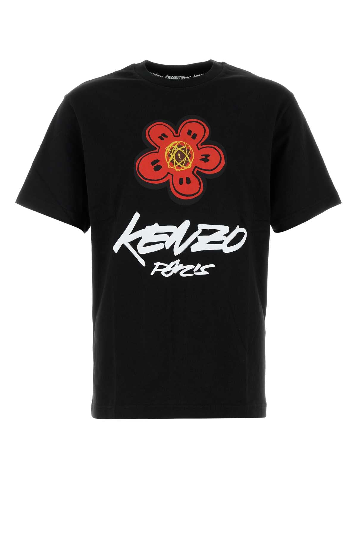 KENZO Futura 2000 Graphic Cotton T-Shirt - Medium