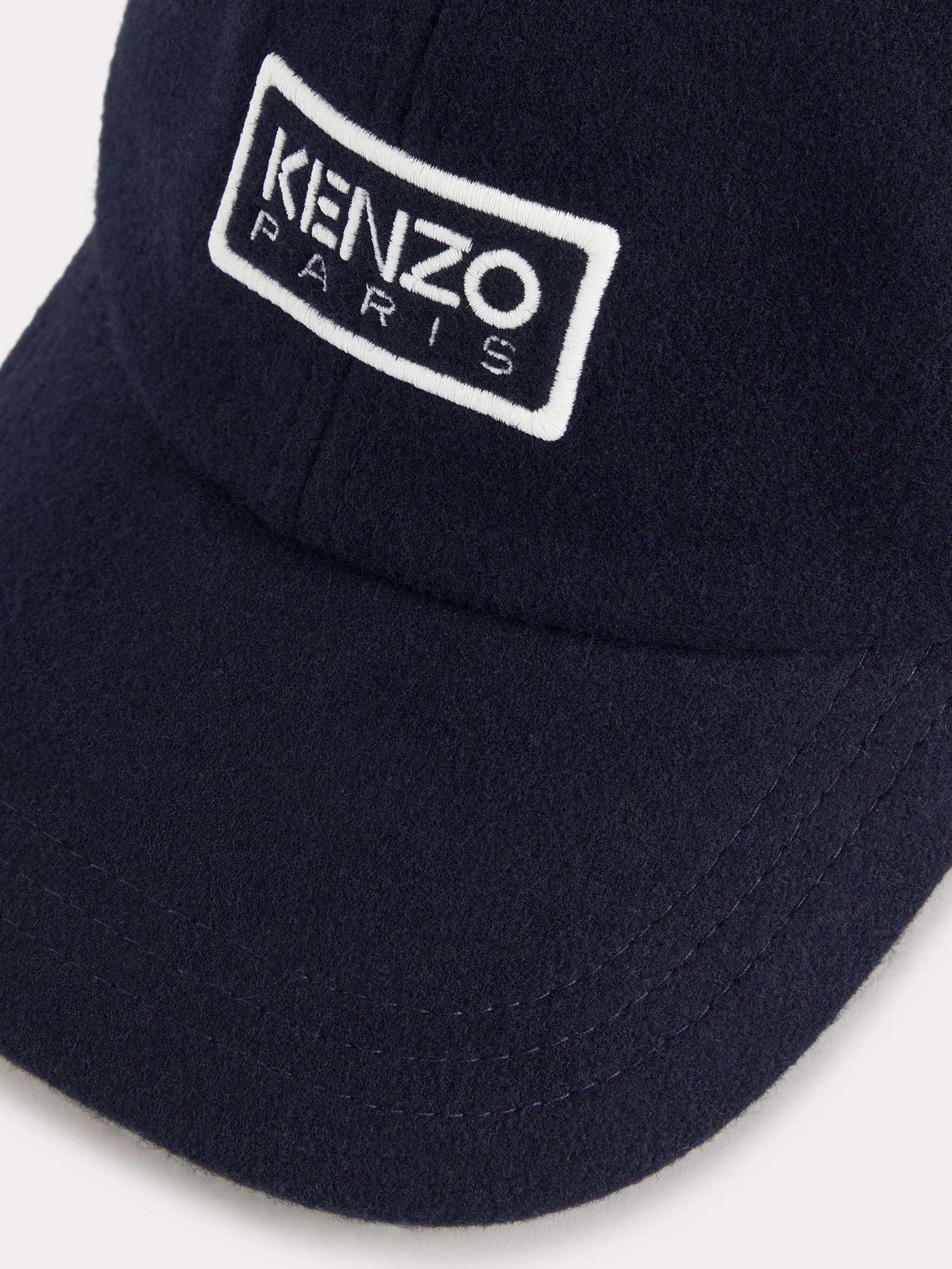 KENZO Wool Beanie with Adjustable Back