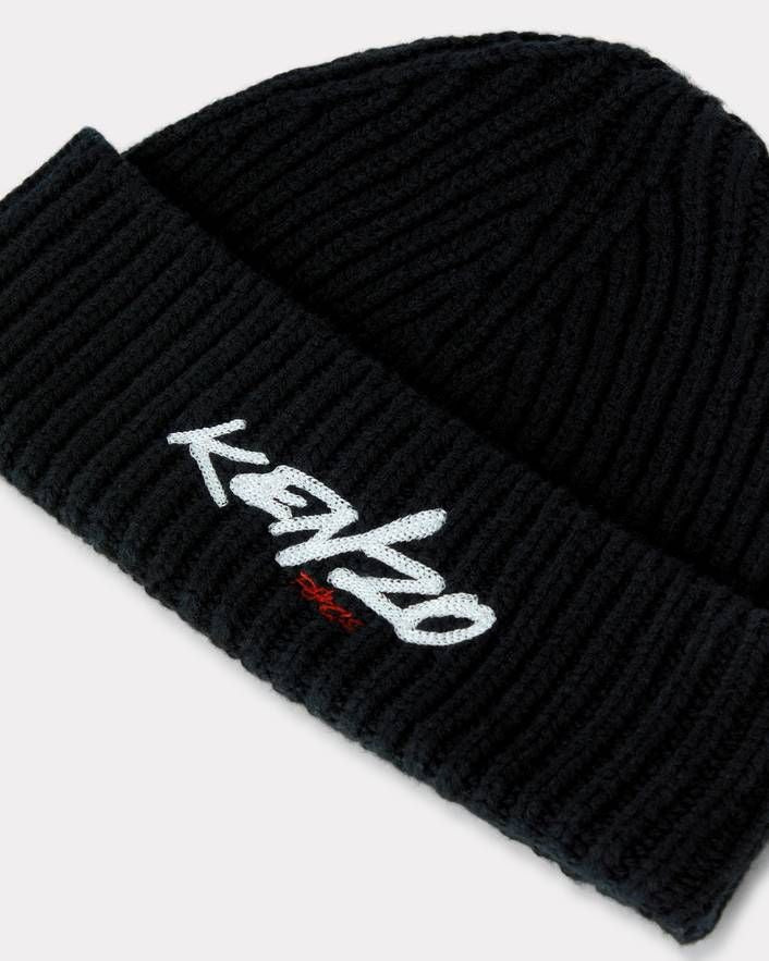 KENZO Unisex Wool Beanie for FW25