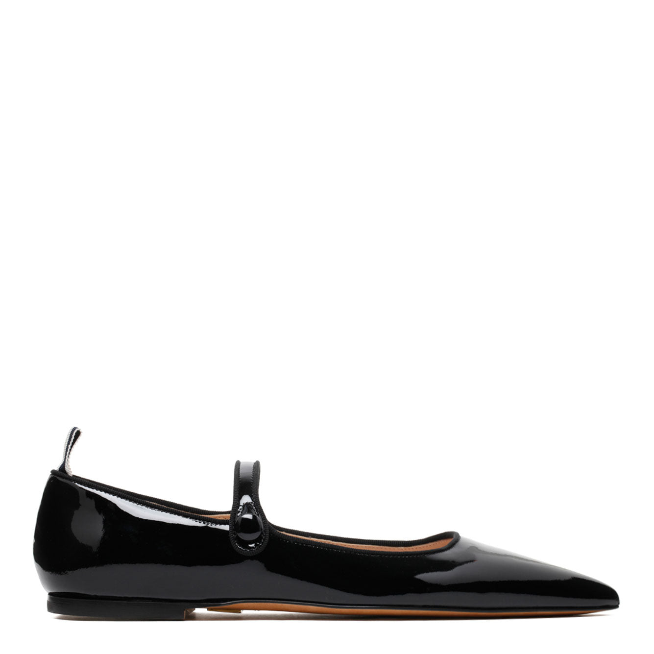 THOM BROWNE 100% Leather Flat Shoes