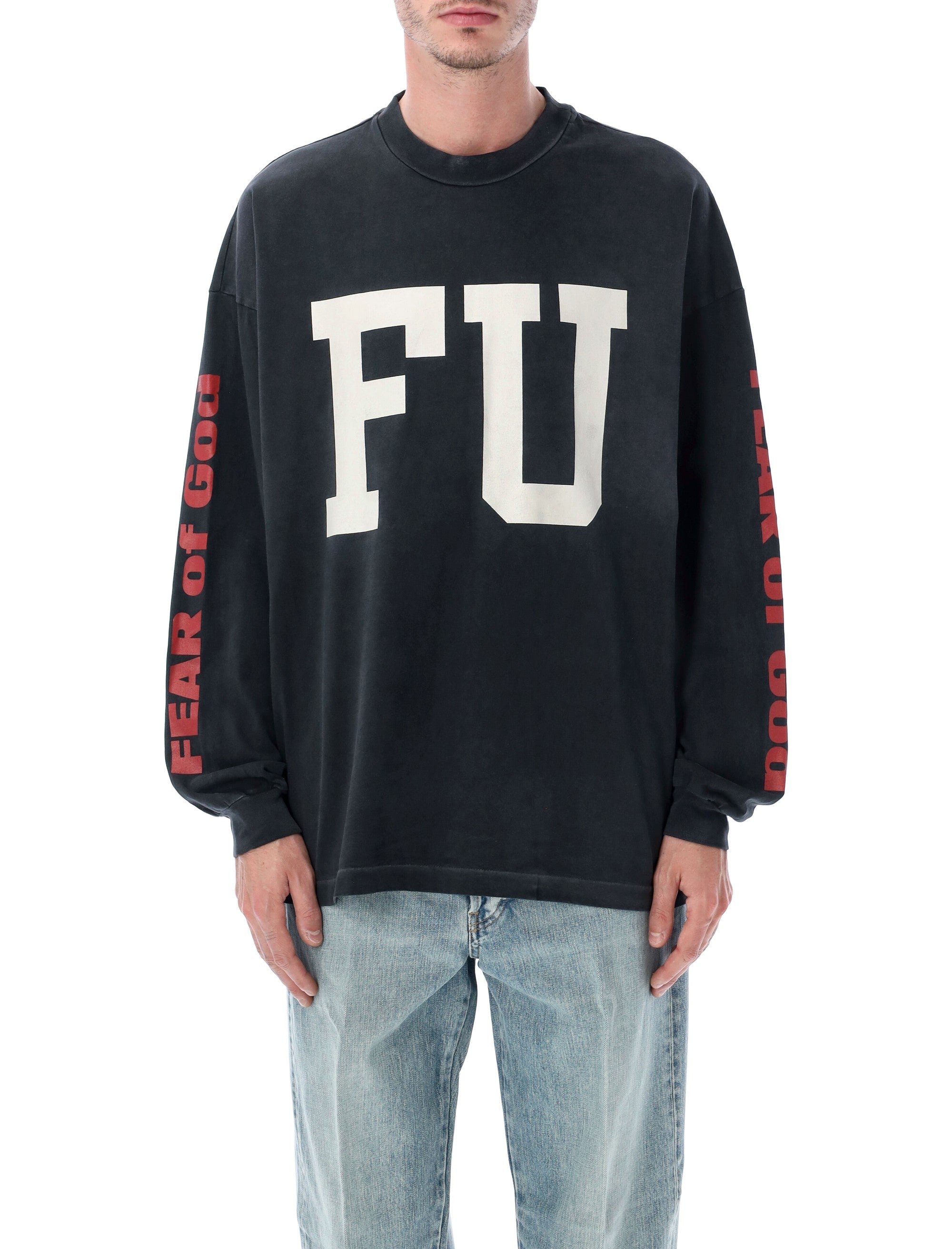 FEAR OF GOD Freedom Now Long Sleeve T-Shirt - Oversized Fit