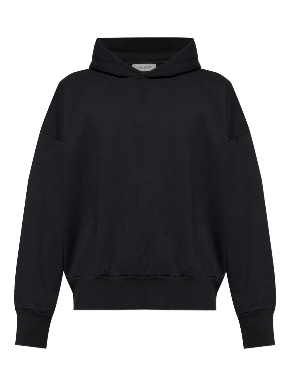 FEAR OF GOD Men's Hooded Sweatshirt with Logo Patch