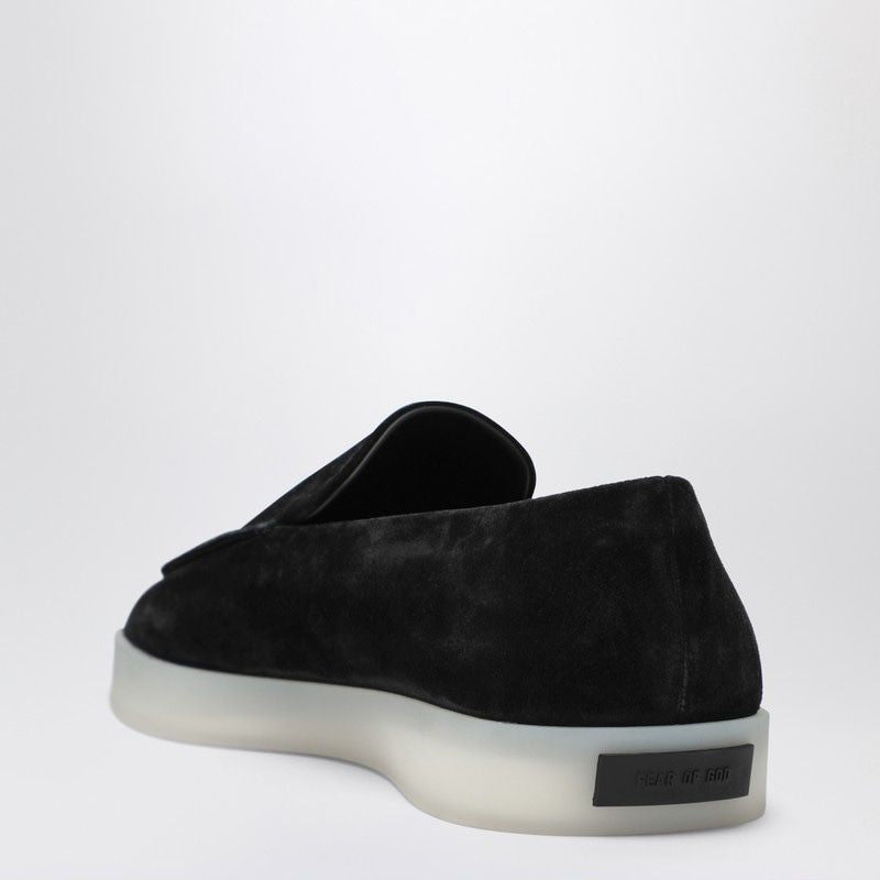 FEAR OF GOD Suede Loafers with Almond Toe and Rubber Sole