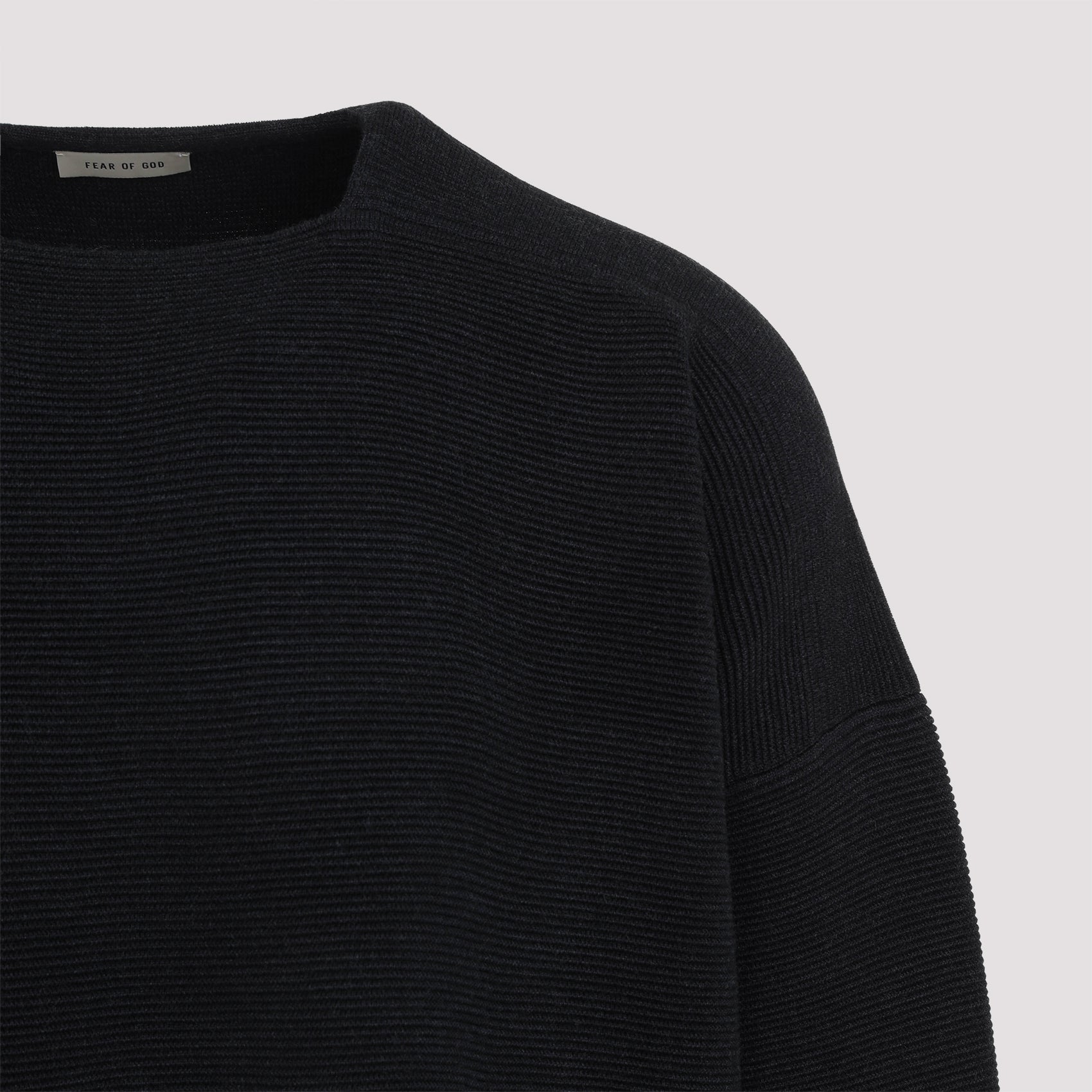 FEAR OF GOD Classic Ottoman Straight Neck Pullover