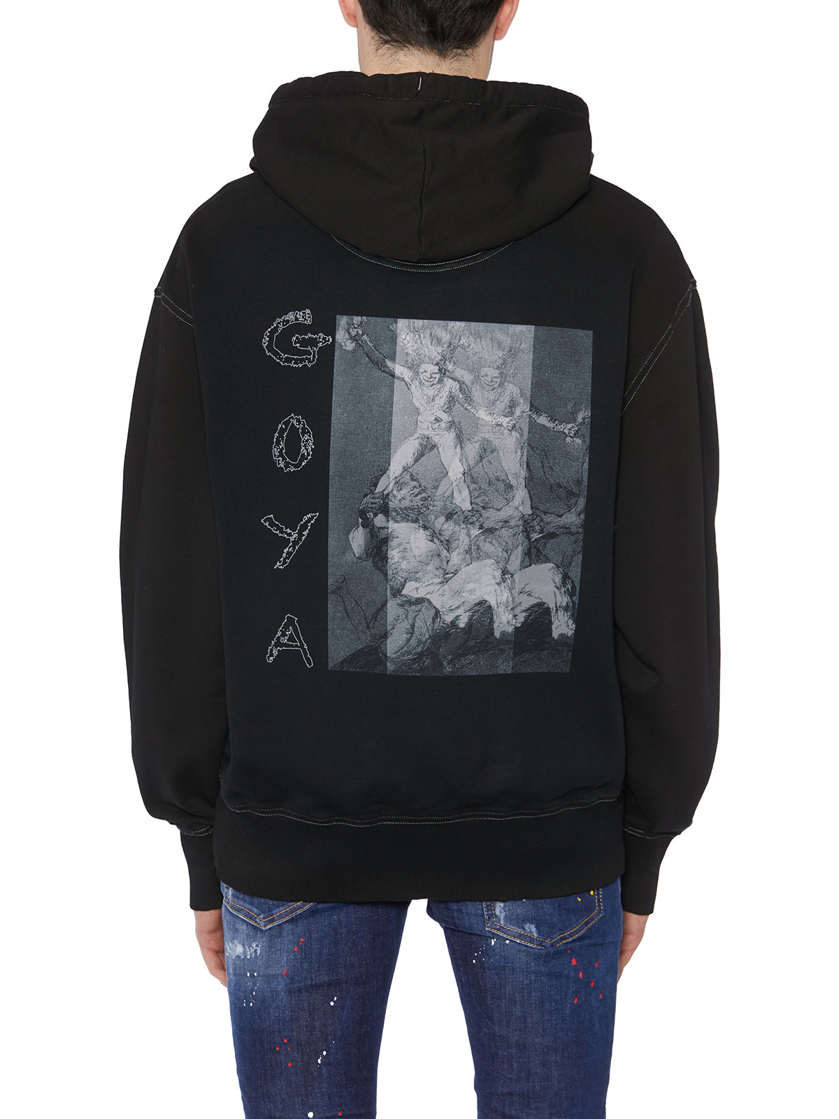 Deathmask Cotton Hoodie - Men’s Medium