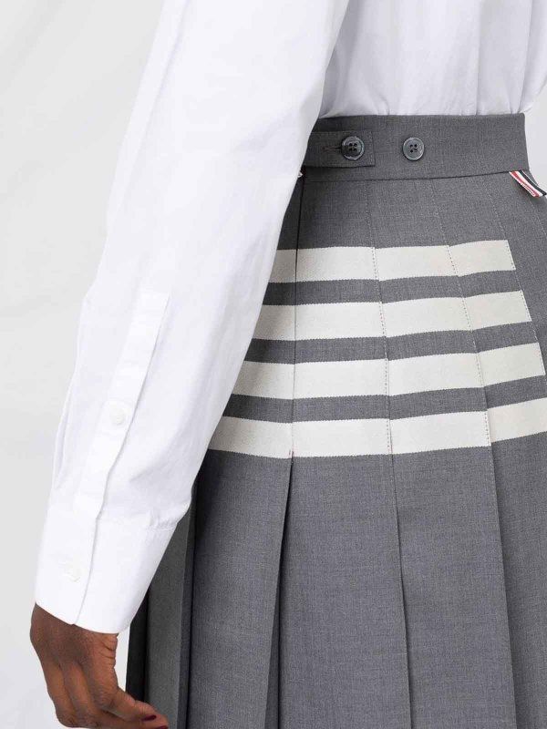 THOM BROWNE Wool Skirt - Women's Mini Style