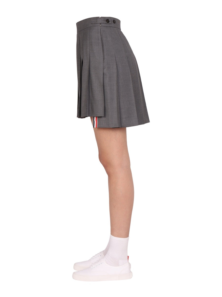 THOM BROWNE Wool Skirt for Men - FW25 Collection