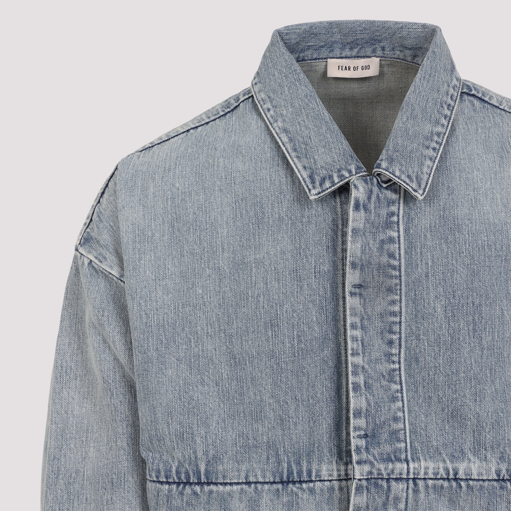 FEAR OF GOD Light Denim Trucker Jacket for Men