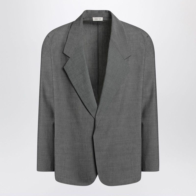 FEAR OF GOD Single-Breasted Cotton and Wool Jacket - SS25