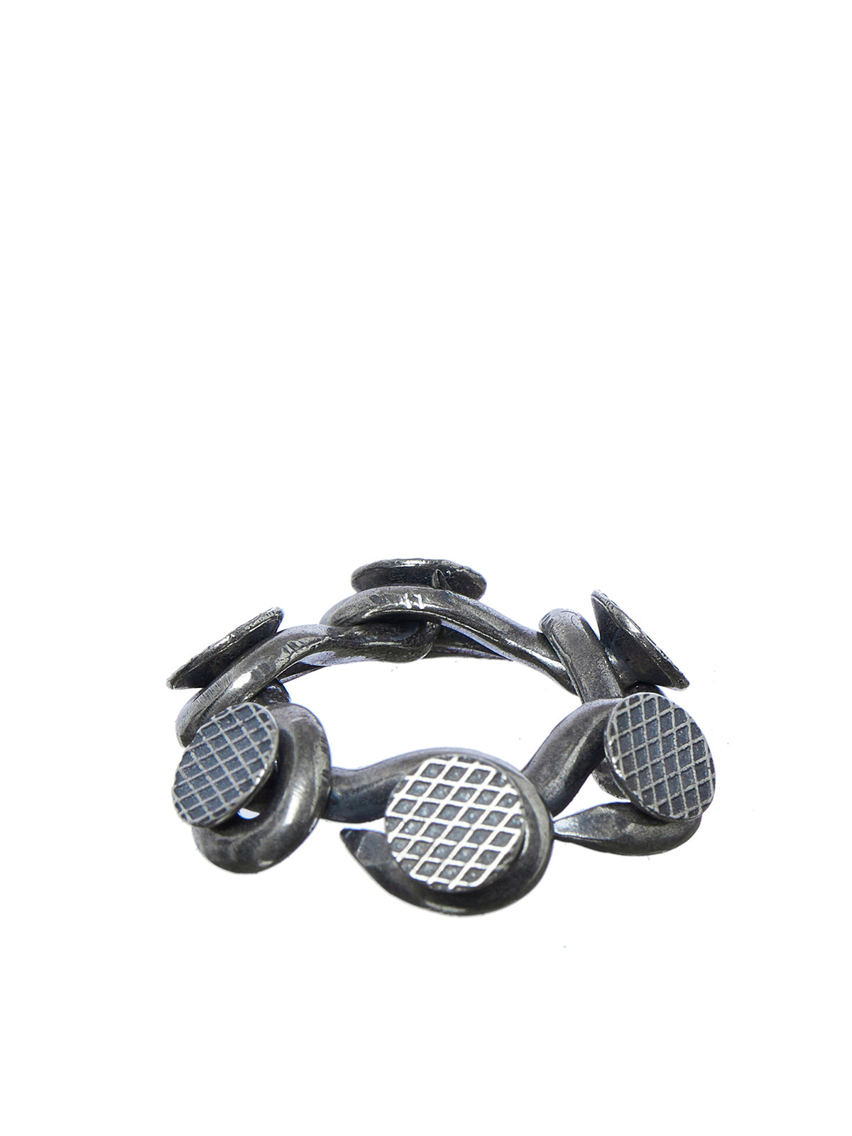 GUIDI Men's Silver Ring