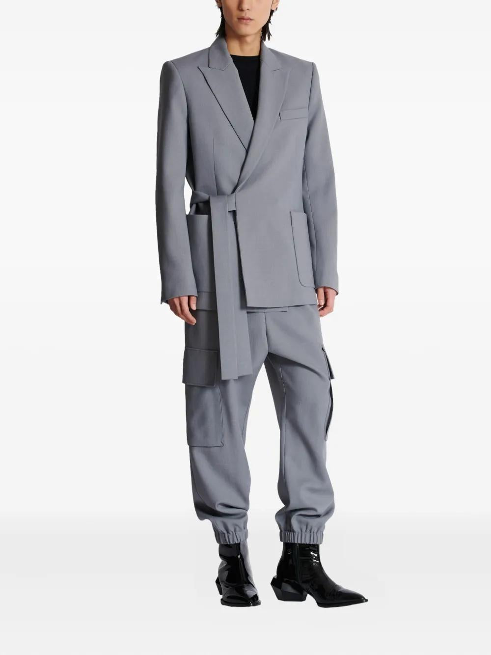 BALMAIN Logo-Printed Crew Neck T-Shirt