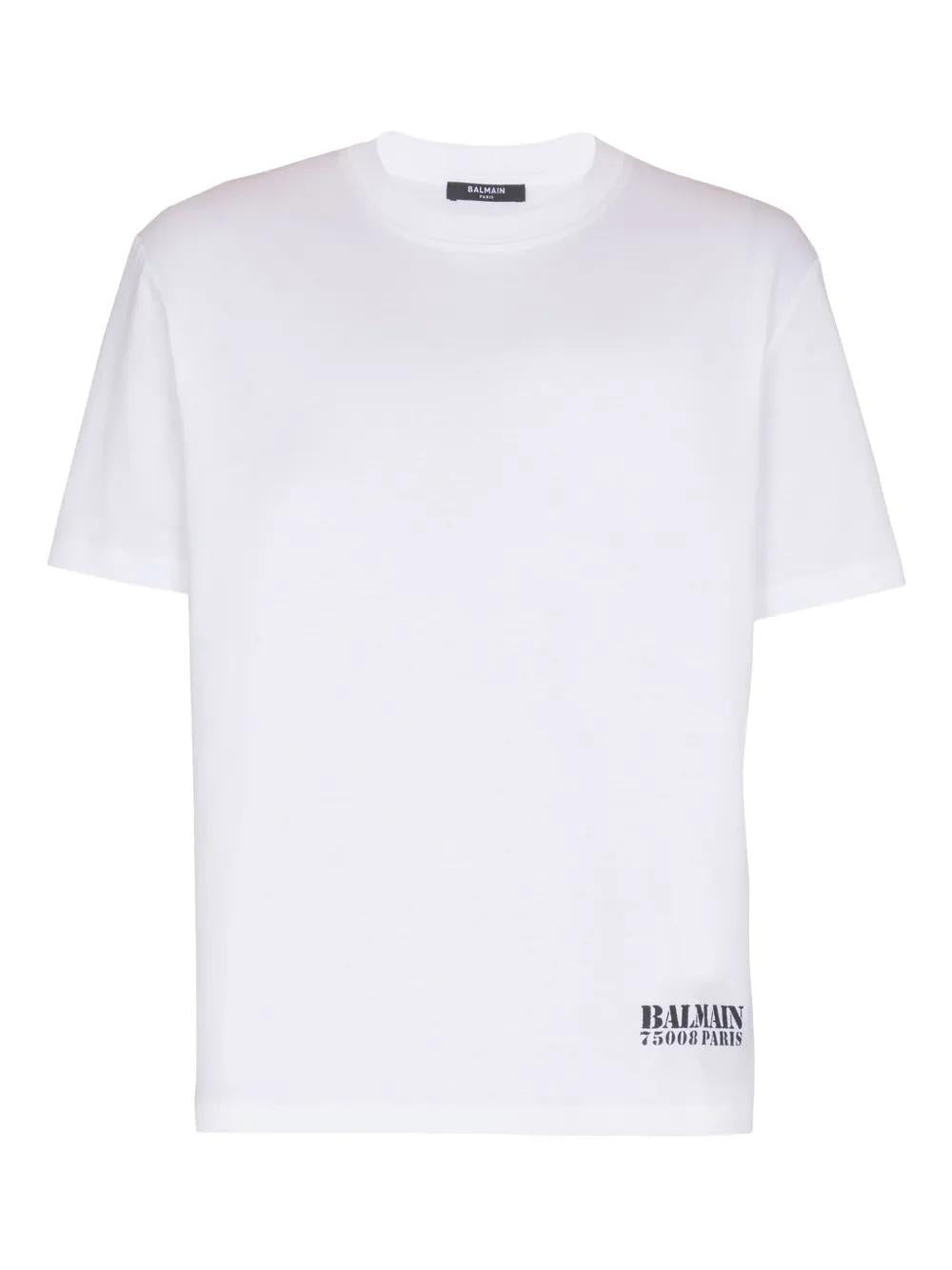 BALMAIN Small Stamp Regular Fit T-Shirt