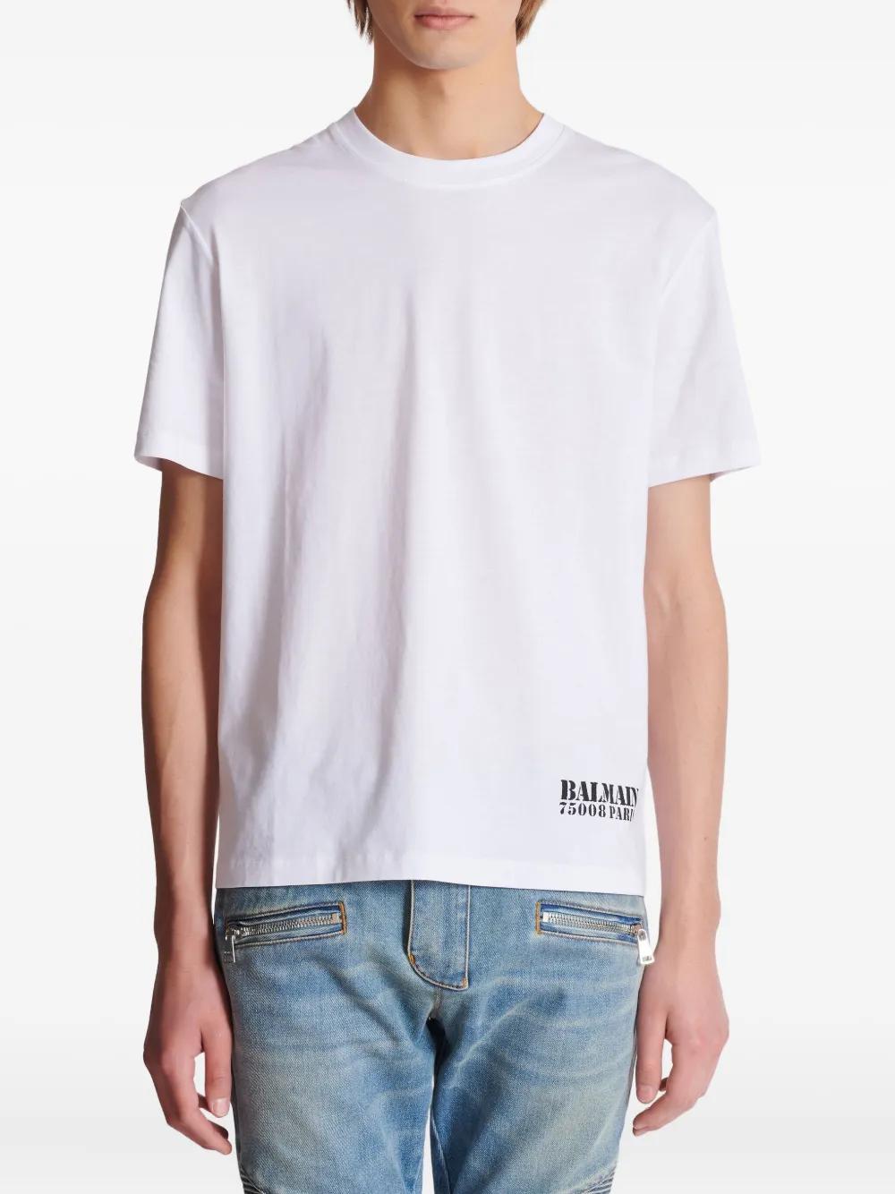 BALMAIN Small Stamp Regular Fit T-Shirt