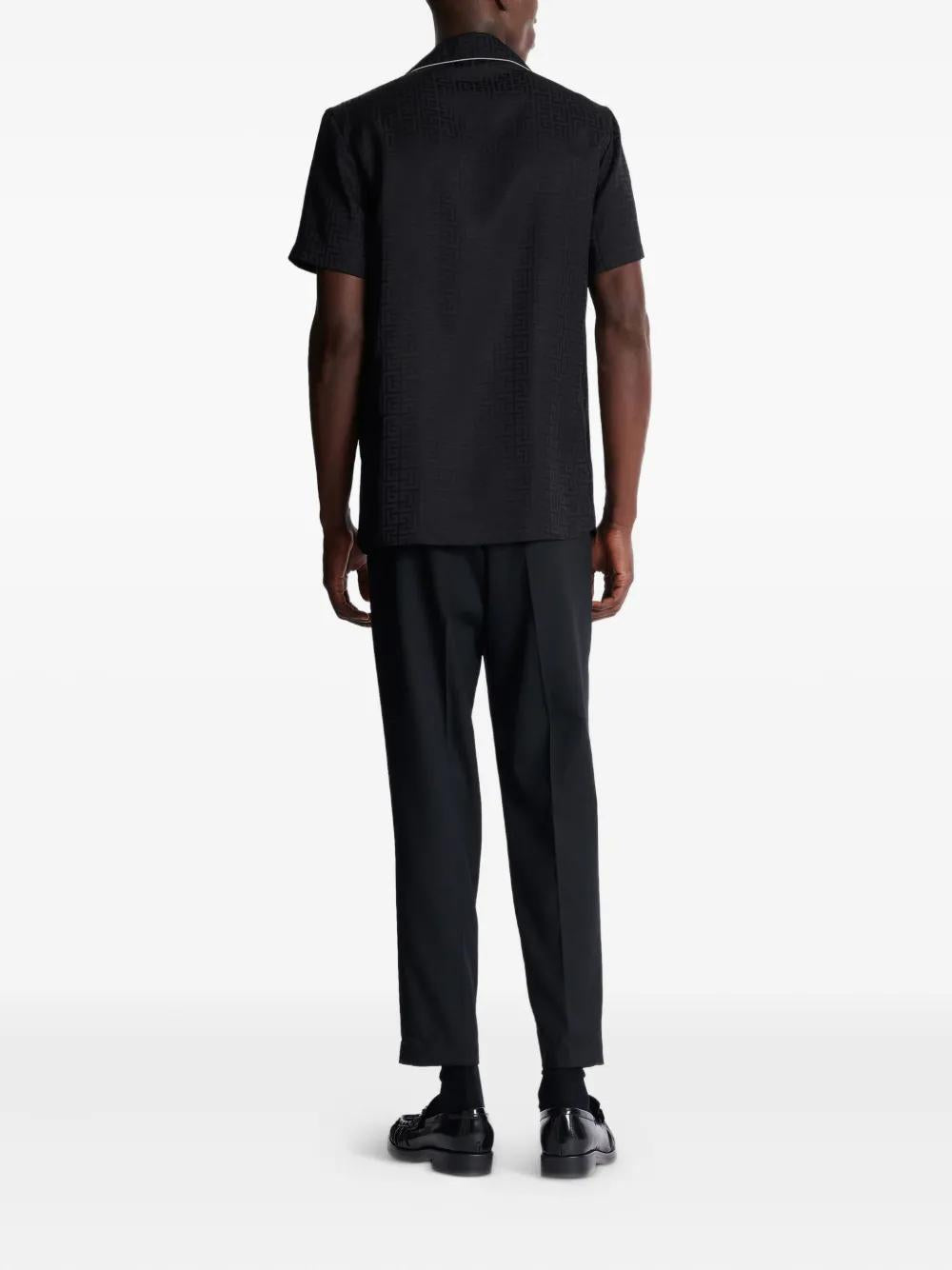 BALMAIN Varsity Pajama Shirt