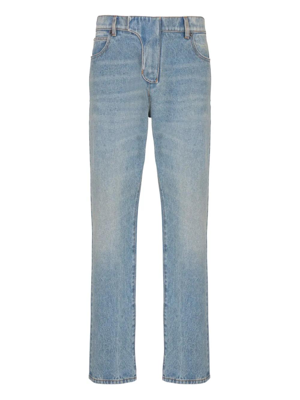 BALMAIN Straight Leg Jeans for Men